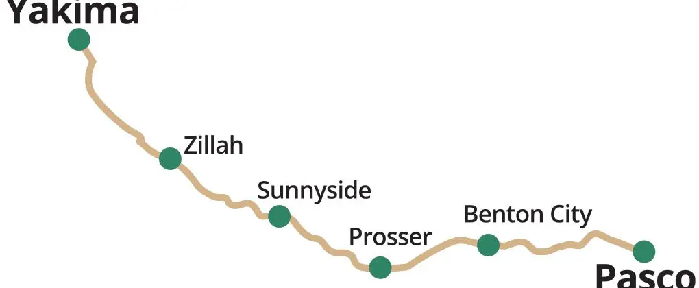Grapeline Yakima To Pasco Route V2